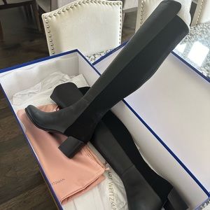 Brand new city block boot black Stuart Weitzman